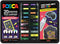 Verfstift posca groovy colours metalen koffer 20st