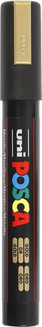 Verfstift Posca M goud - 1 stuks