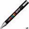 Verfstift Posca M zilver | 6 stuks