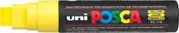 Verfstift posca pc17k eb rechthoek geel