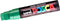 Verfstift posca pc17k eb rechthoek roze