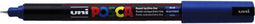 Verfstift Posca PC1MR EF donkerblauw | 6 stuks