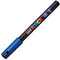 Verfstift Posca PC1MR EF donkerblauw | 6 stuks