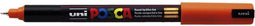 Verfstift Posca PC1MR EF donkeroranje | 12 stuks