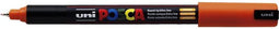Verfstift Posca PC1MR EF donkeroranje | 6 stuks
