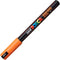 Verfstift Posca PC1MR EF donkeroranje | 6 stuks