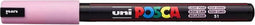 Verfstift Posca PC1MR EF lichtroze | 6 stuks