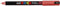 Verfstift posca pc1mr ef metallic rood