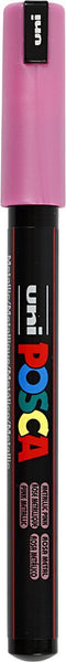 Verfstift posca pc1mr ef metallic roze