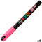 Verfstift Posca PC1MR EF roze | 6 stuks