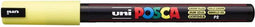 Verfstift Posca PC1MR EF zonnegeel | 6 stuks