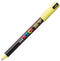 Verfstift Posca PC1MR EF zonnegeel | 6 stuks