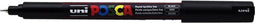 Verfstift Posca PC1MR EF zwart | 6 stuks
