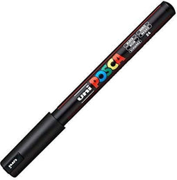 Verfstift posca pc1mr ef zwart | 6 stuks