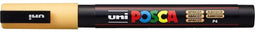 Verfstift Posca PC3M F abrikoos | 6 stuks