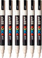 Verfstift Posca PC3M F beige | 6 stuks