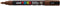 Verfstift Posca PC3M F bruin | 6 stuks