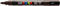Verfstift Posca PC3M F donkerbruin | 6 stuks