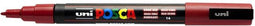 Verfstift Posca PC3M F donkerrood | 6 stuks