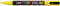 Verfstift Posca PC3M F geel | 6 stuks