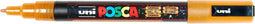 Verfstift posca pc3m f glitter oranje