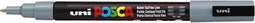 Verfstift Posca PC3M F grijs | 6 stuks