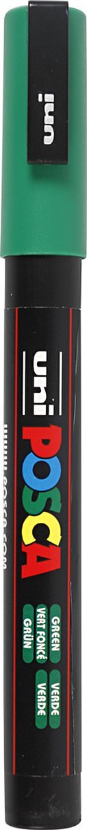 Verfstift Posca PC3M F groen