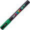 Verfstift Posca PC3M F groen