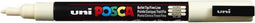 Verfstift Posca PC3M F ivoor | 6 stuks