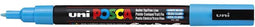 Verfstift Posca PC3M F lichtblauw | 6 stuks