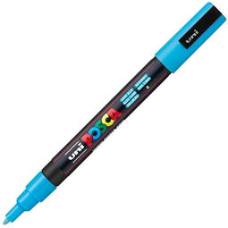 Verfstift Posca PC3M F lichtblauw | 6 stuks