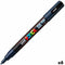 Verfstift Posca PC3M F marineblauw | 6 stuks