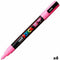 Verfstift Posca PC3M F roze | 6 stuks