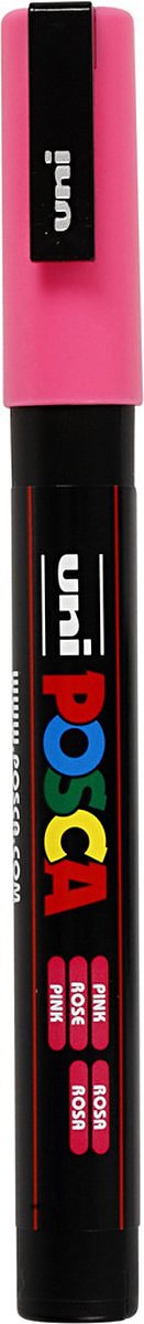 Verfstift Posca PC3M F roze