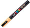 Verfstift Posca PC3M F zalmroze | 6 stuks