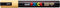 Verfstift Posca PC5M M abrikoos | 6 stuks
