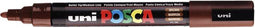 Verfstift Posca PC5M M bruin | 6 stuks
