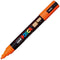 Verfstift Posca PC5M M donkeroranje | 6 stuks