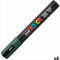 Verfstift posca pc5m m engels groen | 6 stuks