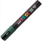 Verfstift posca pc5m m engels groen | 6 stuks