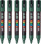 Verfstift posca pc5m m engels groen | 6 stuks