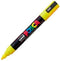 Verfstift Posca PC5M M geel | 6 stuks