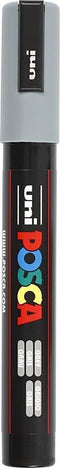 Verfstift Posca PC5M M grijs | 1 stuk