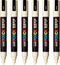 Verfstift Posca PC5M M ivoor | 6 stuks
