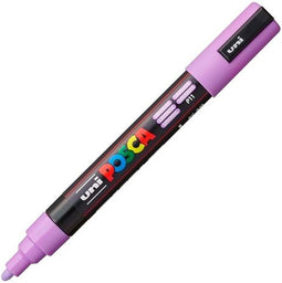 Verfstift Posca PC5M M lavendel | 6 stuks
