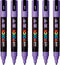 Verfstift Posca PC5M M lila | 6 stuks