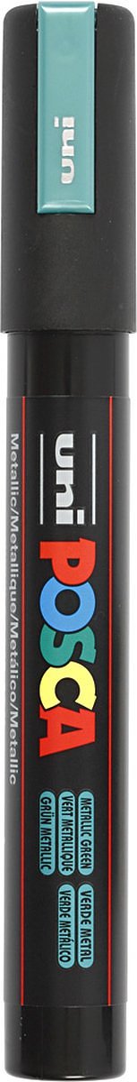 Verfstift posca pc5m m metallic groen