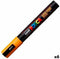Verfstift Posca PC5M M oranje | 6 stuks