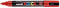 Verfstift Posca PC5M M rood | 6 stuks