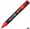 Verfstift Posca PC5M M rood | 6 stuks